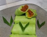 Foto langkah ke 8 dari resep Dadar Gulung Isi Unti Kelapa.