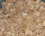 A picture of step 3 of Beef Qeema Samosa.