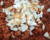 Foto del paso 5 de la receta: Taco de carne picada y huevo duro