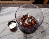 A picture of step 1 of Bornmann's Vegan Luxury Hot Chocolate.