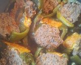 A picture of step 12 of Stuffed Pepper Casserole.