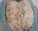 Foto langkah ke 15 dari resep Wijen Jinten Hitam Chili Flakes Cheese Sourdough Bread (Open Bake Method).
