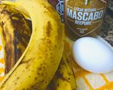 Foto del paso 1 de la receta: TORTA DE 🍌BANANA🍌 CON CACAO Y TROZOS DE 🍫CHOCOLATE 🍫