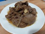 Higaditos de pollo encebollado