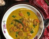 A picture of step 7 of Prawn Zafrani.