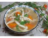 Foto langkah ke 5 dari resep Sup Tofu Jamur Shimeji.