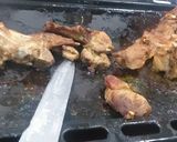 A picture of step 4 of Baked Potatoes with sautee onion rings #Bakedsnackchallenge.