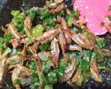 Foto langkah ke 3 dari resep Sambal lado ijo teri.