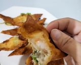 Foto langkah ke 3 dari resep Pangsit Goreng Udang Ayam.