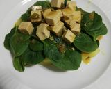 Foto del paso 4 de la receta Ensalada de espinacas, patata y tofu
