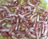 Foto del paso 2 de la receta: Fettuccini de espinacas a mi carbonara. (cintas o nidos)