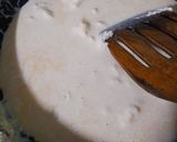 A picture of step 4 of Dry Fruit Burfi.