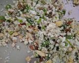 A picture of step 1 of Stuffed spinach curry.