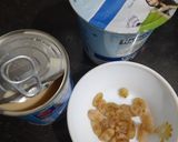 A picture of step 1 of Yogurt Pudding.