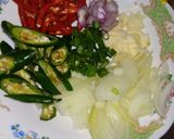 Foto langkah ke 3 dari resep Udang sosis sayur saos teriyaki.