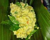 Foto langkah ke 4 dari resep Pepes Tahu Telur Kemangi.