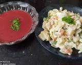 Beetroot soup with Mexican salad recipe step 8 photo