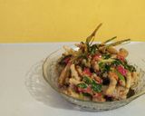 Foto langkah ke 7 dari resep Ceker ayam rica-rica daun kemangi.