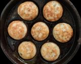A picture of step 5 of Jower masala paniyaram.