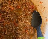 A picture of step 3 of Quick and simple British bolognese pasta.