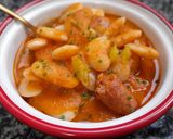 Foto del paso 9 de la receta Guiso de judiones con longaniza fresca