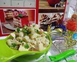 A picture of step 8 of White sauce paneer pasta.