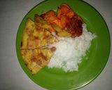 Foto langkah ke 5 dari resep Pizza Keteso (keju telur sosis).