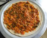 A picture of step 1 of Thin Crust Whole Wheat Pizza.