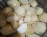 A picture of step 3 of Apple murabba.