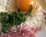 Foto del paso 3 de la receta: Albóndigas de carne de salchicha con queso (en airFryer)