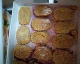 A picture of step 6 of Chicken swiss roll.