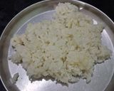 A picture of step 3 of Curd Rice.