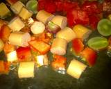 Spicy Hotdog fruit crown recipe step 3 photo