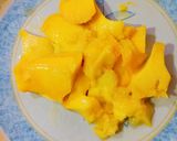 A picture of step 1 of Mango Shake.