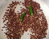 A picture of step 1 of Flax Seed Chutney.