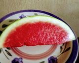 A picture of step 1 of Watermelon Delight 1.