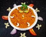 A picture of step 6 of Cashew Masala Curry.