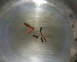 A picture of step 3 of 3 color egg qorma.