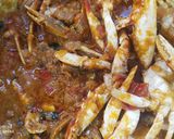 A picture of step 5 of 🦀 Crab masala.