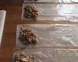 Foto del paso 3 de la receta: Samosas de filo con relleno de carne.(Μεζές= tapa).. y versión vegetariana