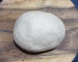 A picture of step 1 of Chole Bhature.