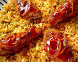 Foto del paso 8 de la receta: Arroz frito Chino-Madrileño de Dabiz Diver❌⭕️ con jamón ibérico y alitas agridulces