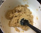 A picture of step 3 of Bread halwa in my style.