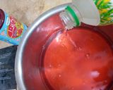 A picture of step 2 of Mint Rooh Afza.
