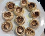 Foto del paso 1 de la receta: Champis rellenos de jamón y queso en AirFryer