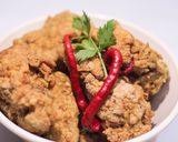 Foto langkah ke 4 dari resep Ayam Goreng Tepung kriuk.. kfc kw super.