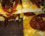 Foto del paso 5 de la receta: Focaccia con tomates al horno y romero😋😋