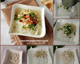 Foto langkah ke 6 dari resep Soto Ayam Kuah Bening Khas Semarang.