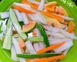 Hình bước làm 1 của món Dưa Món