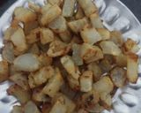A picture of step 2 of Healthy and yummy sweet potatoes chaat.